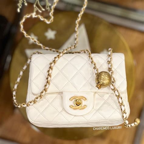 chanel gold ball|Chanel mini flap bag 2022.